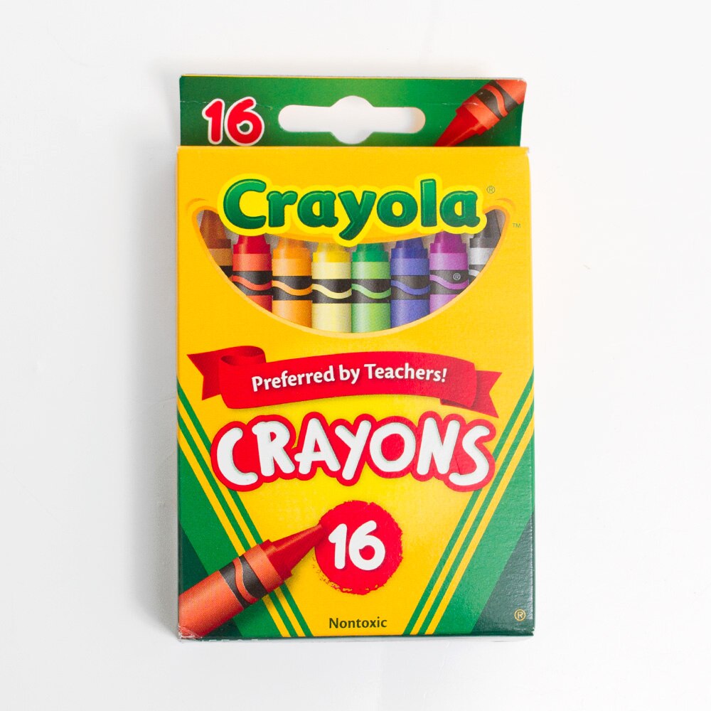 Crayola, Crayon, 16 Color, Box